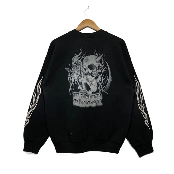 Vintage USA Black Angel sweatshirt pullover