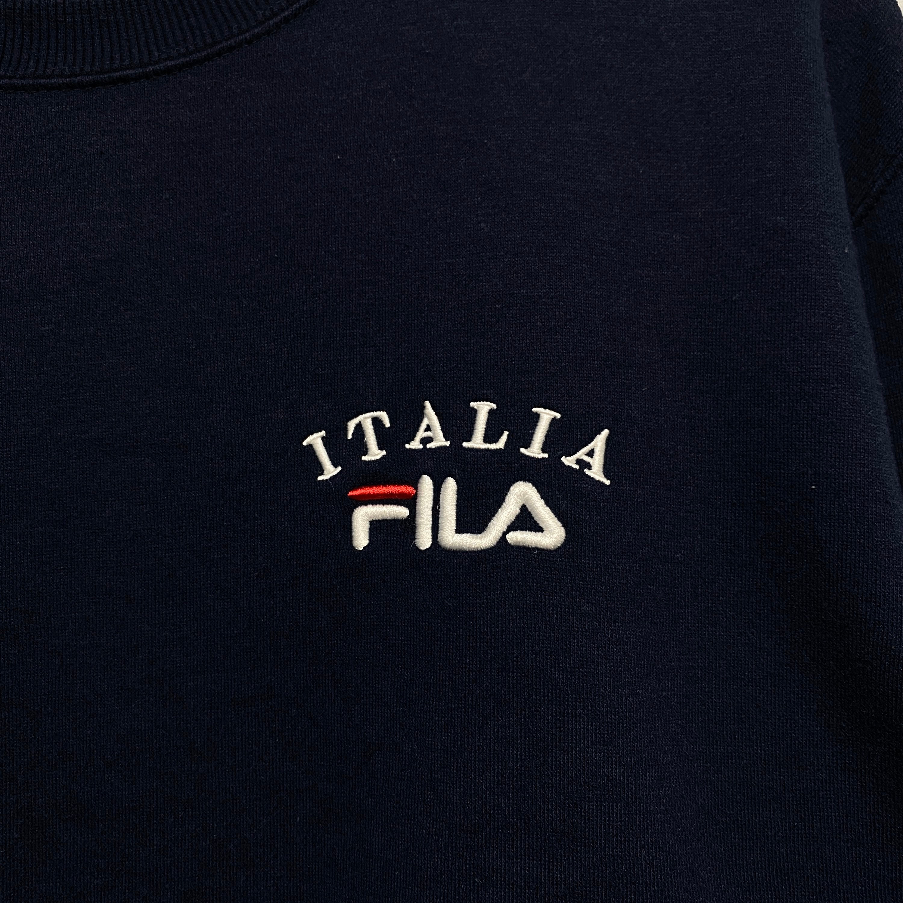 Vintage Fila Embroidery Small Logo Sweatshirt Pullover - Etsy UK