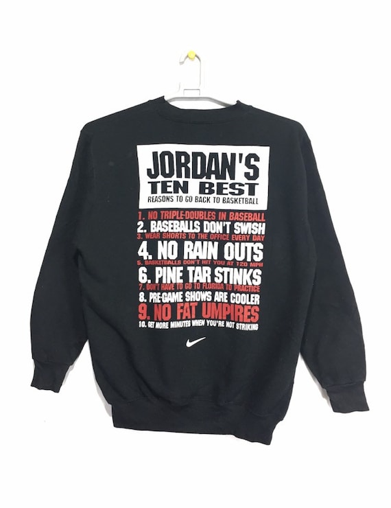 vintage air jordan sweatshirt