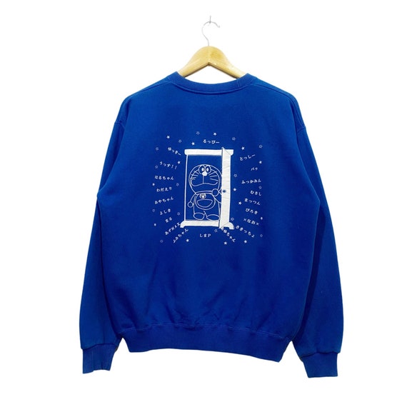 Vintage Doraemon sweatshirt pullover jumper - image 1