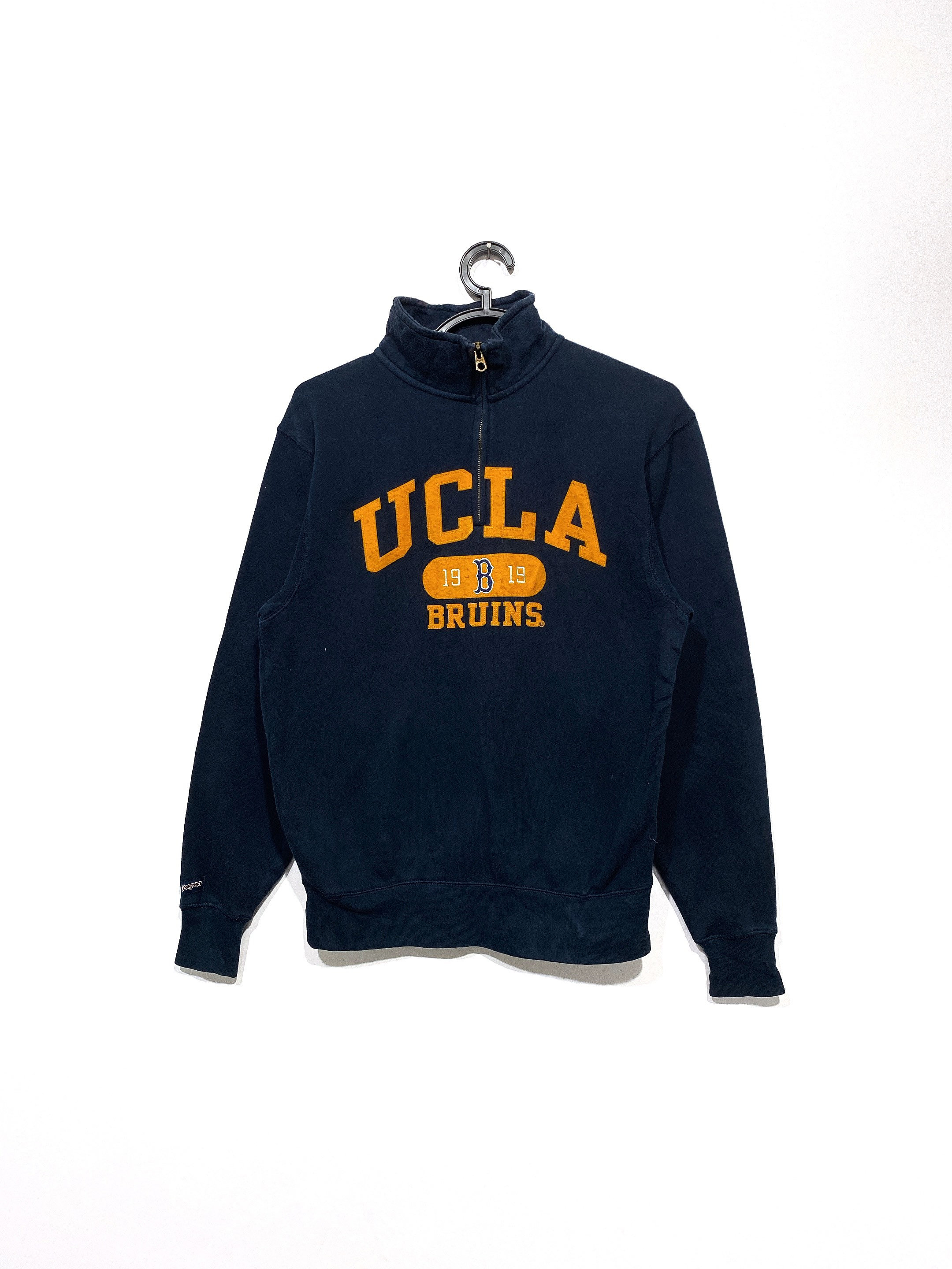 UCLA Laurel W/Script 1/2 Zip Sweatshirt