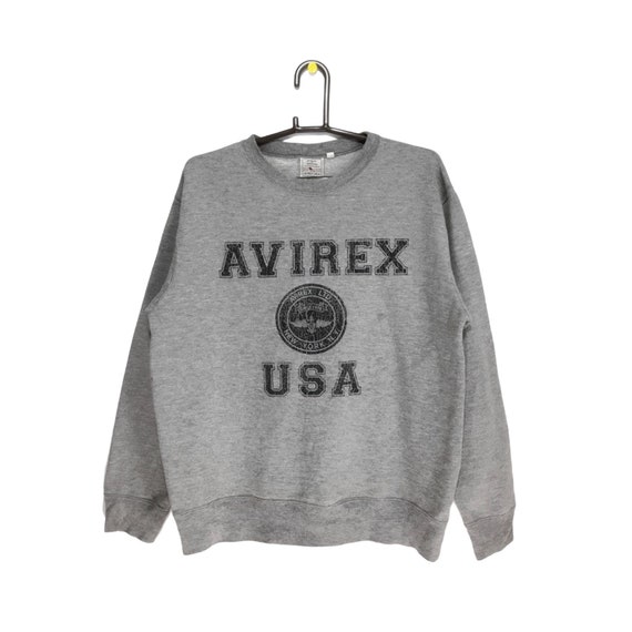 Vintage Avirex USA Sweatshirt Big Logo 