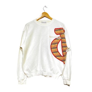 Vintage Santa-fe Sweatshirt embroidery Logo jumper Pullover