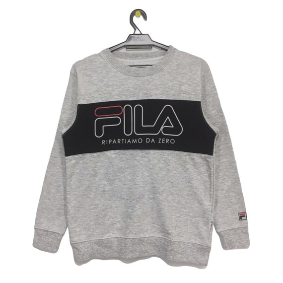 Vintage Fila Sweatshirt - Etsy UK