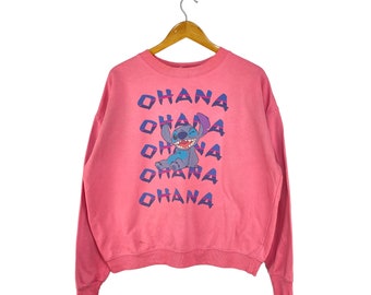 pull femme Lilo and Stitch vintage en sweat-shirt