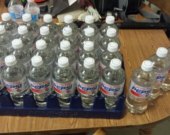 1 20 oz. Bottle of Crystal Pepsi