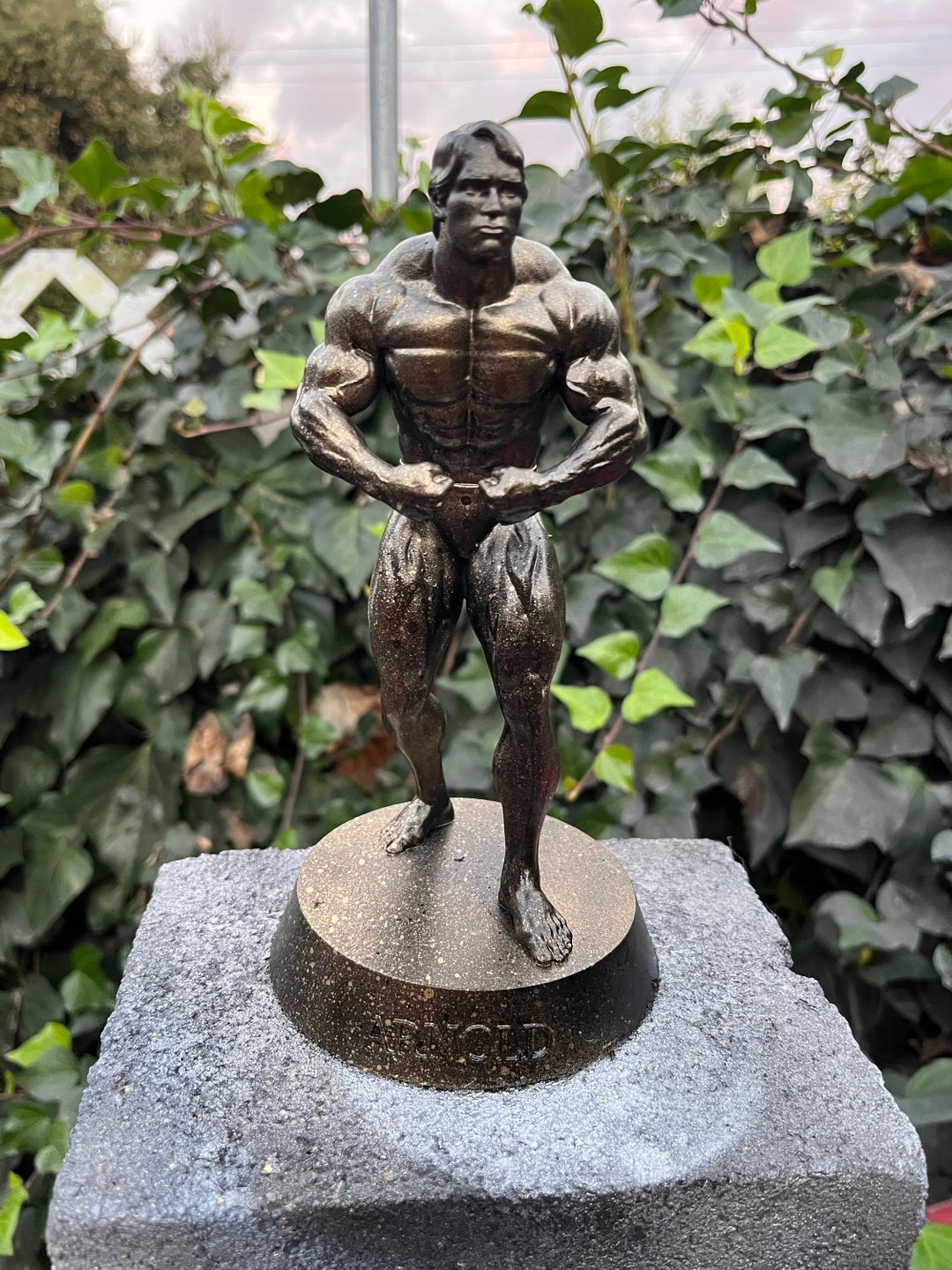 Arnold Schwarzenegger Statue Etsy