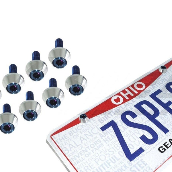 License Plate Bolts Etsy