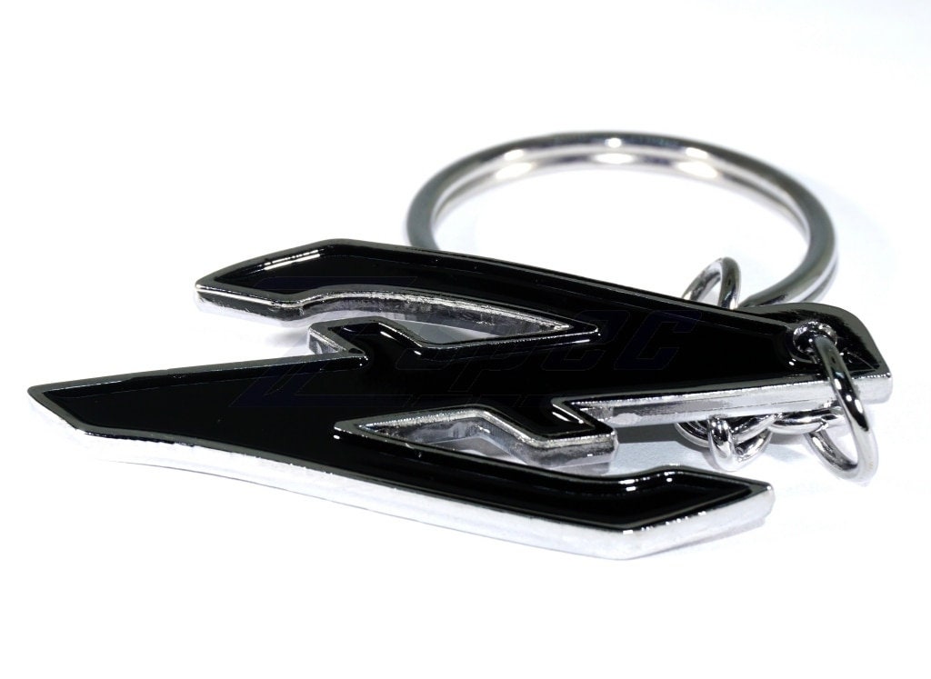 Zspec "z" Key-chain - Black & Chrome, For Datsun Z/zx