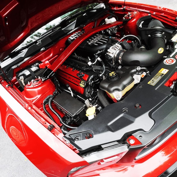 ZSPEC Stage-3 Dress Up Bolts® Fastener Kit for '05-14 Ford Mustang V8 S197, Stainless & Billet