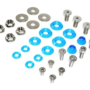 ZSPEC Trunk Area Fastener Kit for &#39;22+ Toyota GR86 & Subaru BRZ, Stainless and Billet