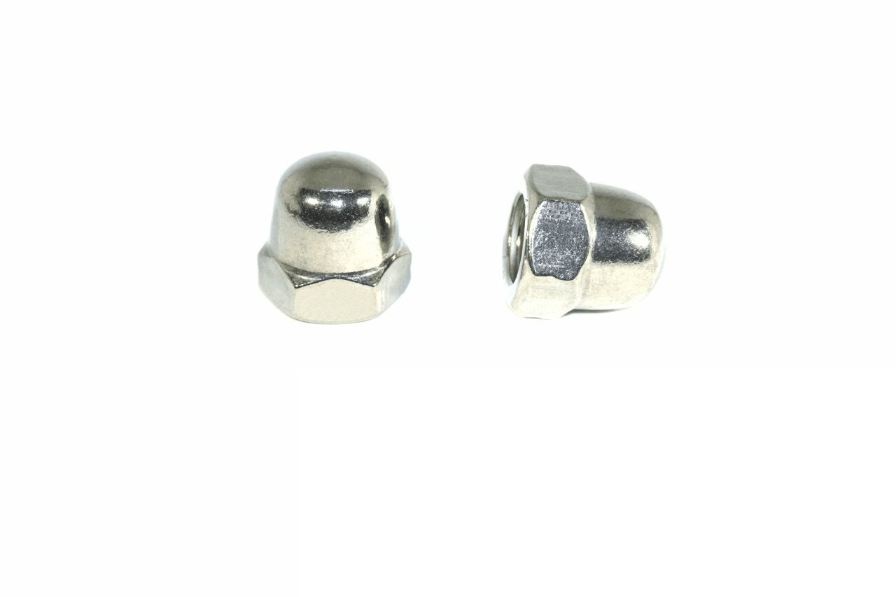 ZSPEC M6-1.0 Acorn Nuts, SUS304 Stainless Steel, 10-Pack
