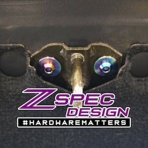 ZSPEC Dress Up Bolts® Hatch-Striker Fastener Kit for Nissan 240SX S13 (& Silvia), Titanium