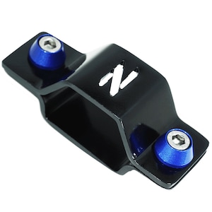 ZSPEC Battery Cable Bracket for &#39;90-99 Nissan 300zx Z32, Black Powdercoat