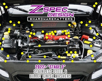 ZSPEC Dress Up Bolts® Fastener Kit, Door Jams Area for Nissan