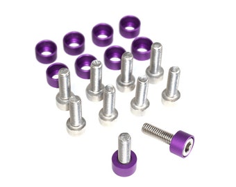 ZSPEC Coil Packs Cover Fastener Kit for 2JZ/1JZ engines, Stainless & Billet