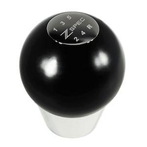 ZSPEC Shift Knob, M10-1.5, Delrin & Stainless, 5-Speed Shift Pattern Coin