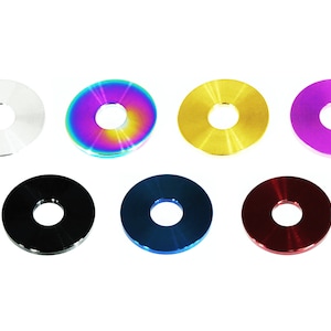 ZSPEC M6 Metric Extra-Wide Fender-Flat Washer, Grade-5 Titanium, Sold per Each