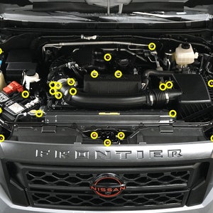 ZSPEC &quot;Stage 3&quot; Dress Up Bolts® Fastener Kit for &#39;22+ Nissan Frontier D41, Stainless & Billet