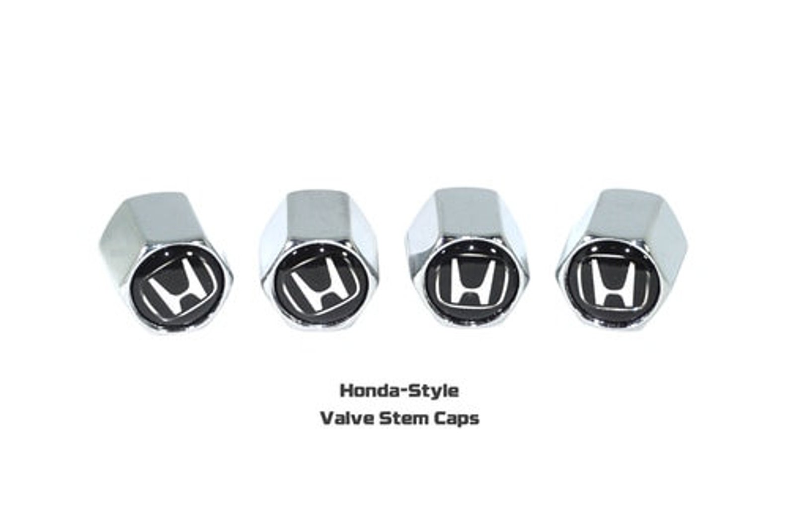 Chromed Valve Stem Tire Caps for HONDA enthusiasts Etsy