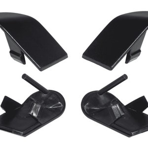 ZSPEC RHD Radio Bezel Top Screw Covers for &#39;90-96 Nissan 300zx Z32, Left & Right Pair