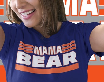 Chicago Football Shirt, Family fan shirt, Bear T-Shirt, Cute Bear Shirt, Caleb Williams, Tailgate Shirt, DJ Moore,  Chicago Gift, Bear Shirt