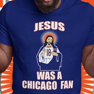 Caleb Wiliams T-Shirt, Bears Shirt, Odunze shirt, Chicago Fan T shirt, Funny Religious Tee, Navy Bears Tee, Chicago Fans Shirt|