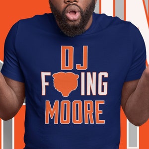 DJ Moore shirt, Chicago Football Shirt, Caleb Williams, Cute Bear Shirt, Tailgate Shirt, Chicago Fan Shirt. Chicago Gift
