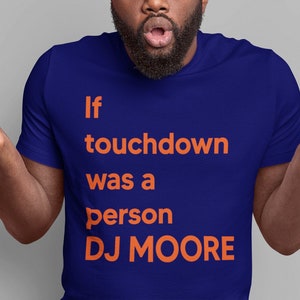 DJ Moore Shirt, Chicago Football shirt, Justin Fields, Women&#39;s Chicago football shirt, Chicago Fan shirt,  Chicago Gift, Chicago tee