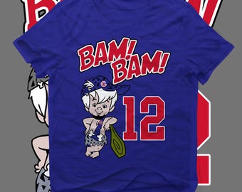 Kyle Schwarber Shirt|Chicago Cubs Shirt|Vintage Cubs Shirt|Bam Bam T-Shirt| Chicago Cubs Gift|Wrigley Field Shirt| Unisex Cubs Shirt|