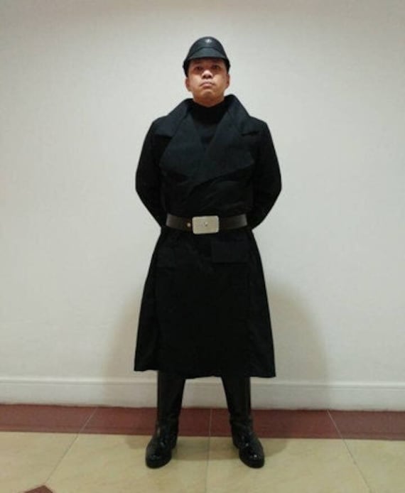 Officer Coat – Black Mil-Tec officer leather coat - Black - Buy Online - MILITARY