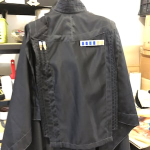 Imperial Officer Poncho Black Andor Version