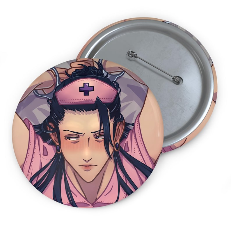 Suguru Geto Nurse Pin Button, Suguru Simp Gifts, Geto Lover Presents ...