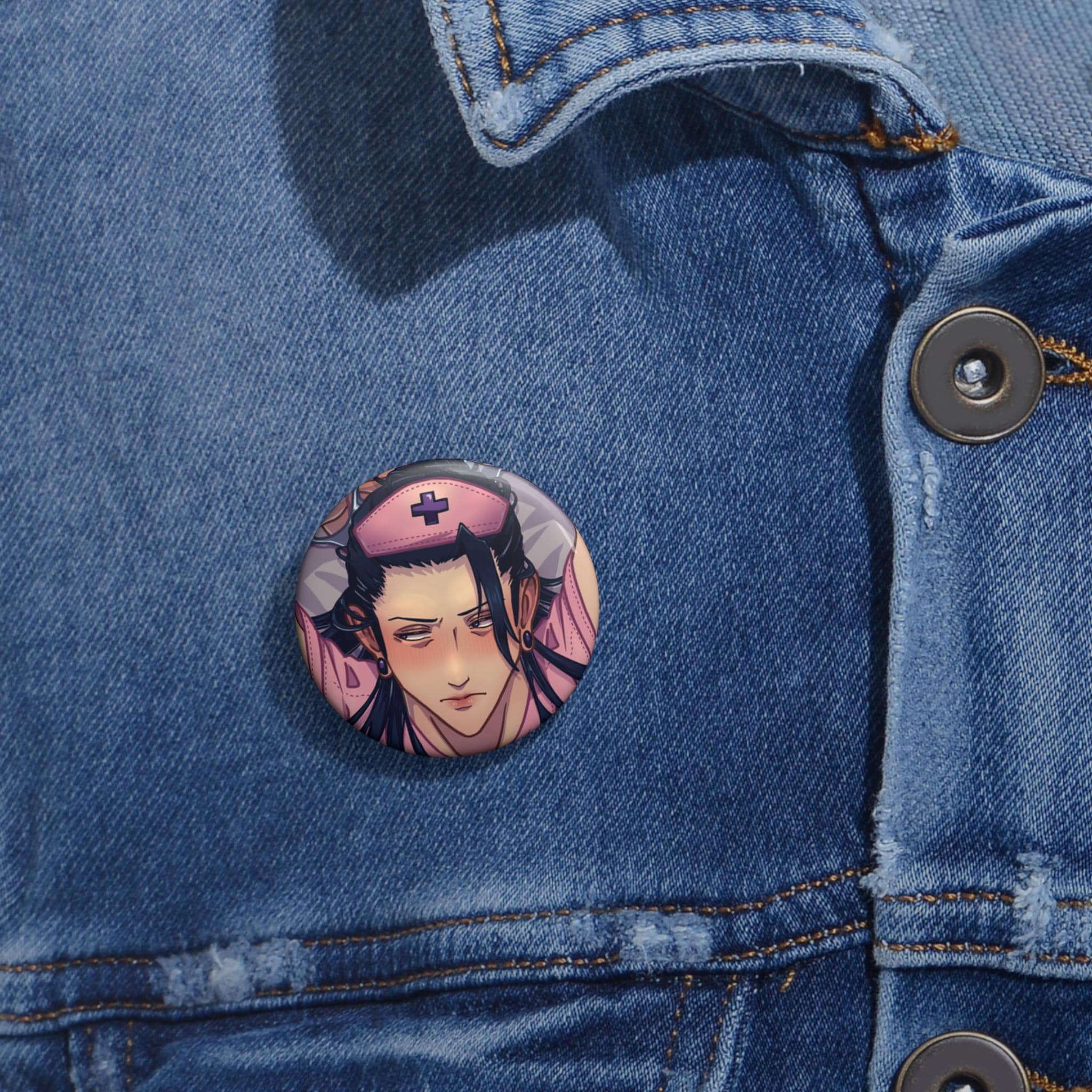 Suguru Geto Nurse Pin Button, Suguru Simp Gifts, Geto Lover Presents ...