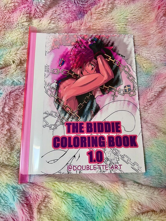 The Biddie Coloring Book Gifts for Anime Men Fans Toxic - Etsy The Biddie Coloring Book Gifts for Anime Men Fans Toxic - Etsy
