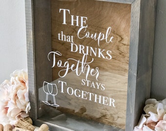 Wine Cork Holder | Wood Framed Shadow Box | Housewarming | Wedding Cork Display Case |Bridal Shower | Rustic Decor Gift | Birthday Gift Idea