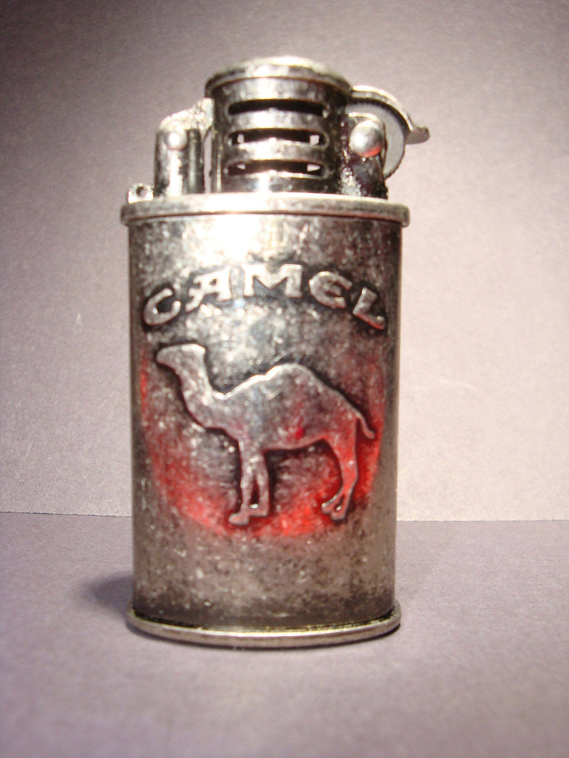 1 Metal CAMEL LIGHTER. NIB Vintage 90's Trench Style Etsy