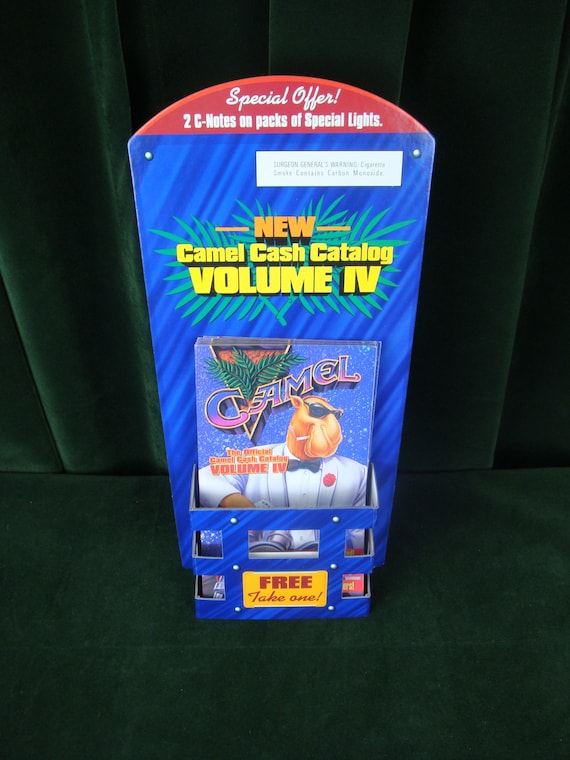 Vintage 1993 Joe Camel Cash Volume IV Catalogs With Retailer