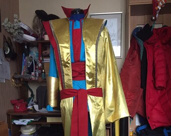 Thor 3 Ragnarok Grandmaster En Dwi Gast Cosplay Outfit Robe Cloak Suit Costume Fancy Dress Clothes Clothes Shoes Accessories Makolli Tj