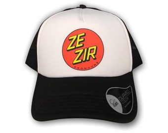 Ze/Zir Pronoun Trucker Cap - skater, non-binary