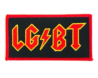 LGBT Bestickter Patch aufgenäht / aufbügeln
