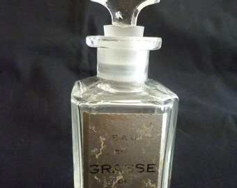 Ancien flacon de parfum Fragonard Grasse Paris - Old Fragonard perfume bottle Grasse Paris