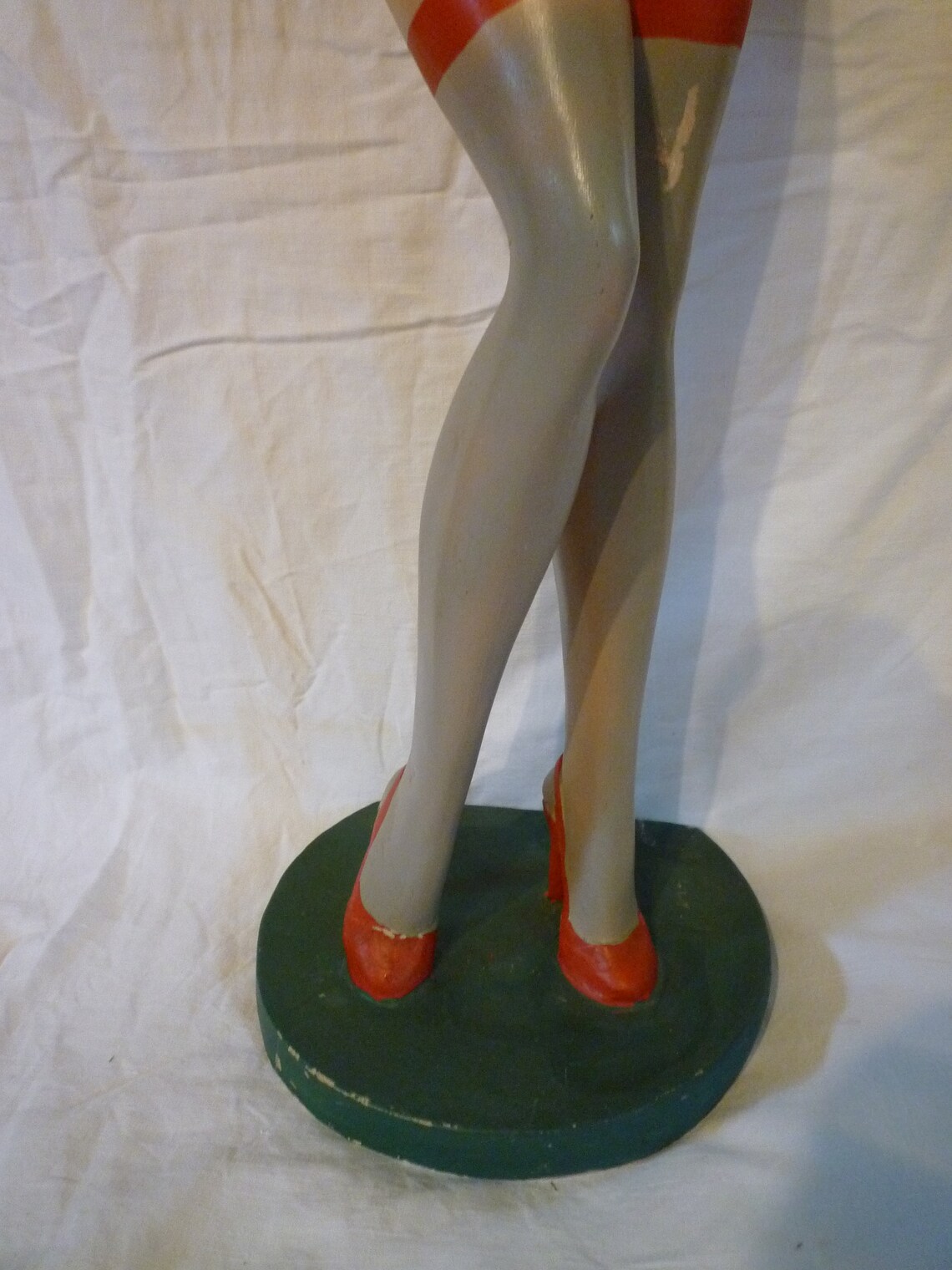 Large pinup resin figurine 1950 1960 Large resin pinup Etsy