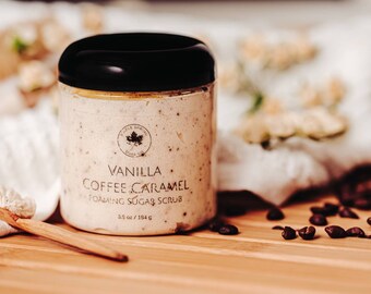 Whipped Soap Sugar Scrub, Birthday Gift for Her, Sister Gift, Foaming Body Scrub, Whipped Sugar Scrub