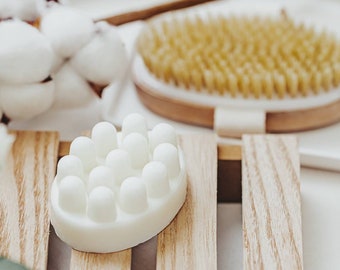 Massage Bar Soap, Shea Butter Soap, Homemade Bar Soap