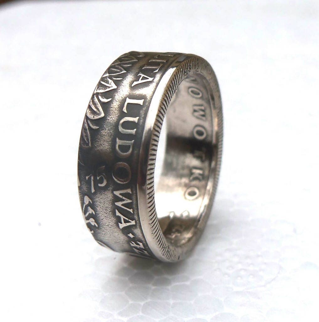Poolse souvenir Coin Ring Souvenir uit Polen 20 zlotych Etsy Nederland