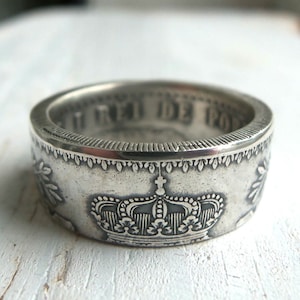 Portugal Silver Coin Ring - Ring made of Portugal coin - Portuguese Silver Coin Ring - Souvenir from Portugal - Ring From Portuguese Coin