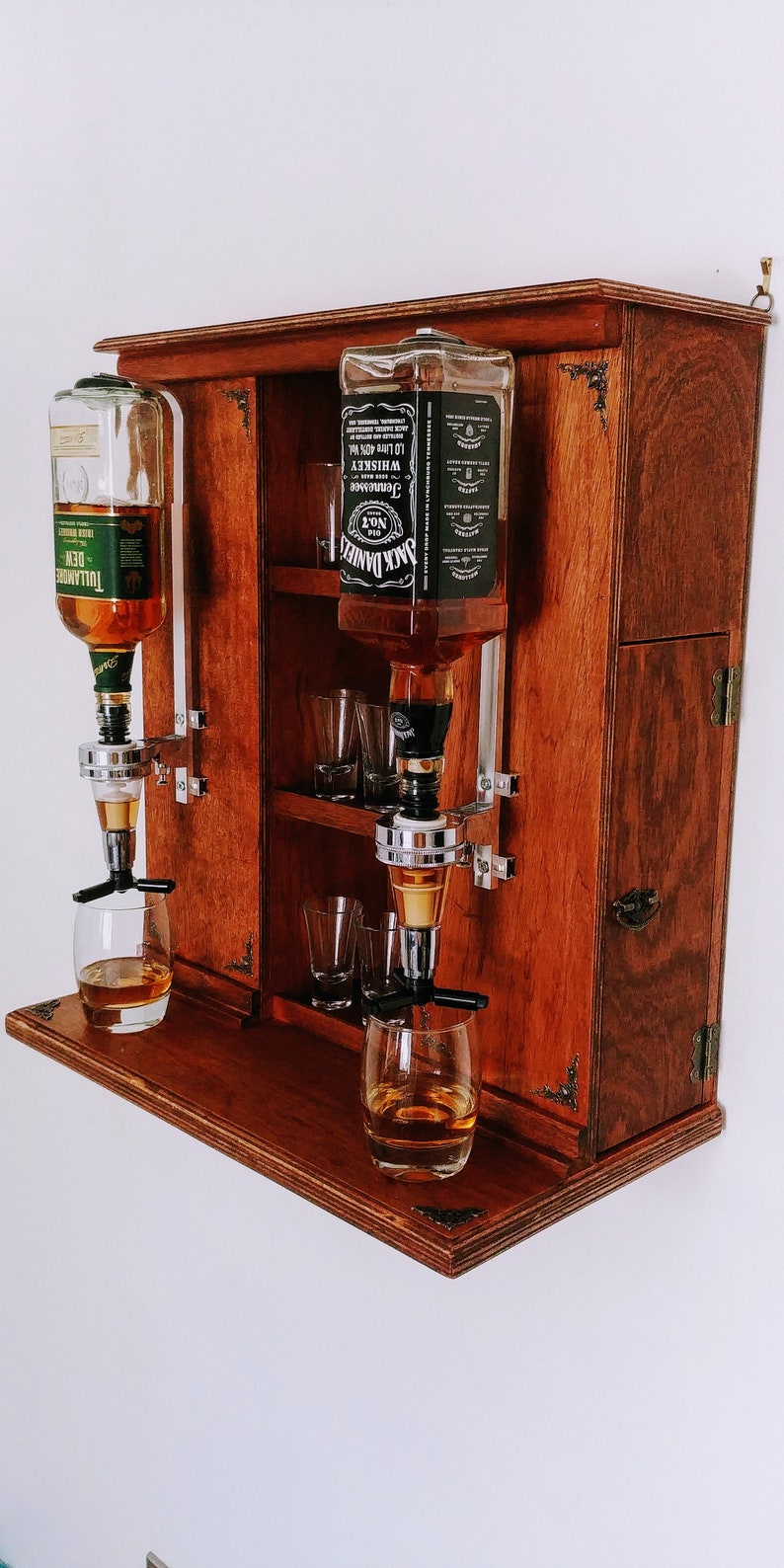 Whiskey Bar Mini bar Dispensador de alcohol Soporte de | Etsy
