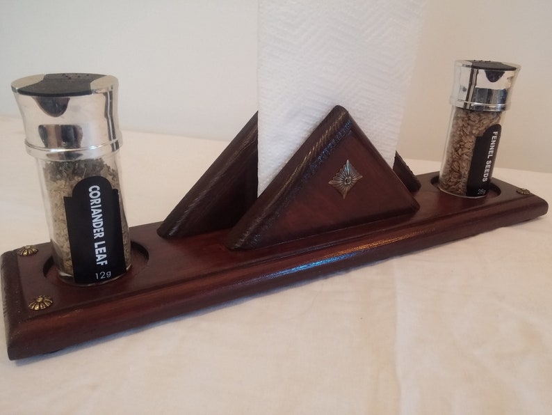 Salt & Pepper Napkin Holderrestaurant Table Etsy