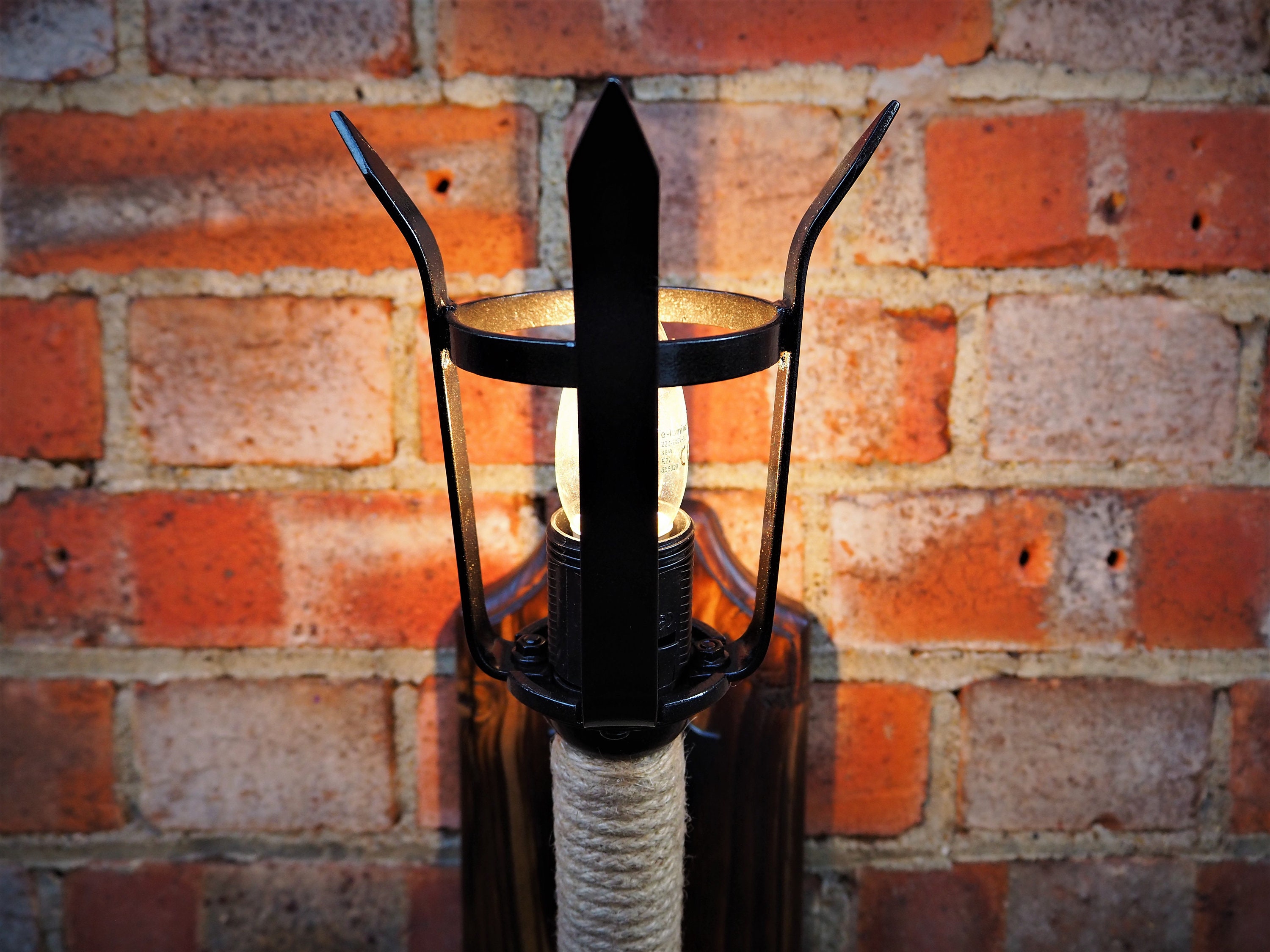Wall Sconce English Torch Medieval Sconce Torch Wrought Iron